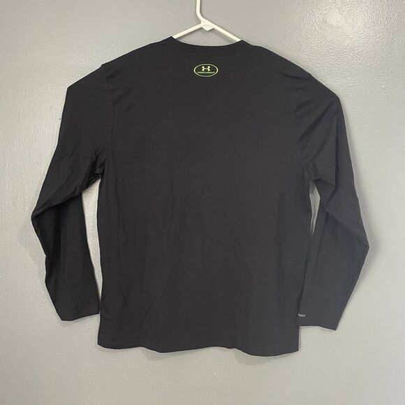 Under Armour Long Sleeve Shirt Mens Large Charged Cotton Heat Gear Hunting Base - Picture 8 of 11